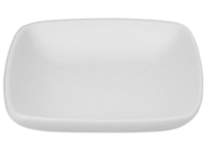 Bisque Square Coupe Dipping Plate (Case of 12)