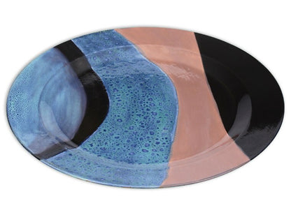 Bisque Rim Platter (Case of 4)