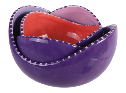 Bisque Organic Nesting Bowl Large (Case of 4)