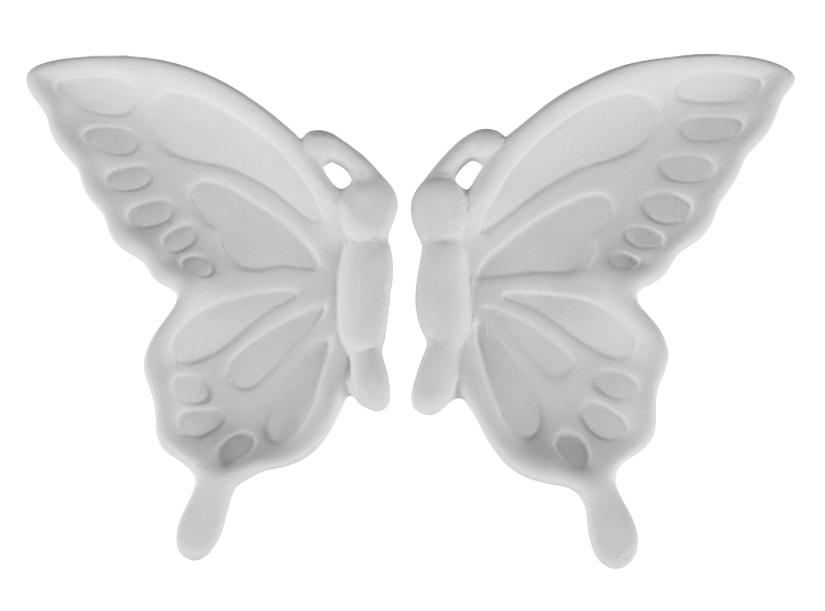 Bisque Friendship Butterfly Dish (Case of 6)