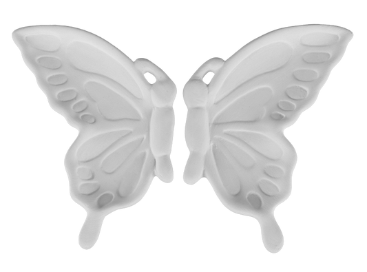 Bisque Friendship Butterfly Dish (Case of 6)