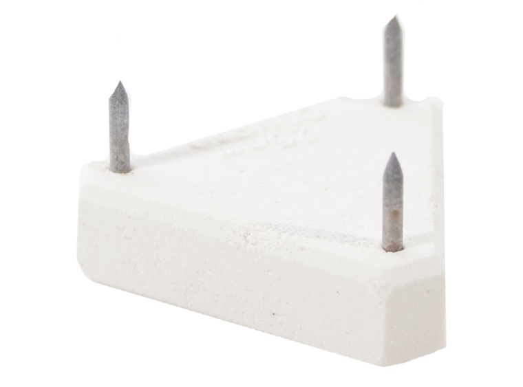 3 Point Triangle Stilt - 25mm/.98" Point To Point (Case of 1)