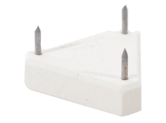 3 Point Triangle Stilt - 25mm/.98" Point To Point (Case of 1)