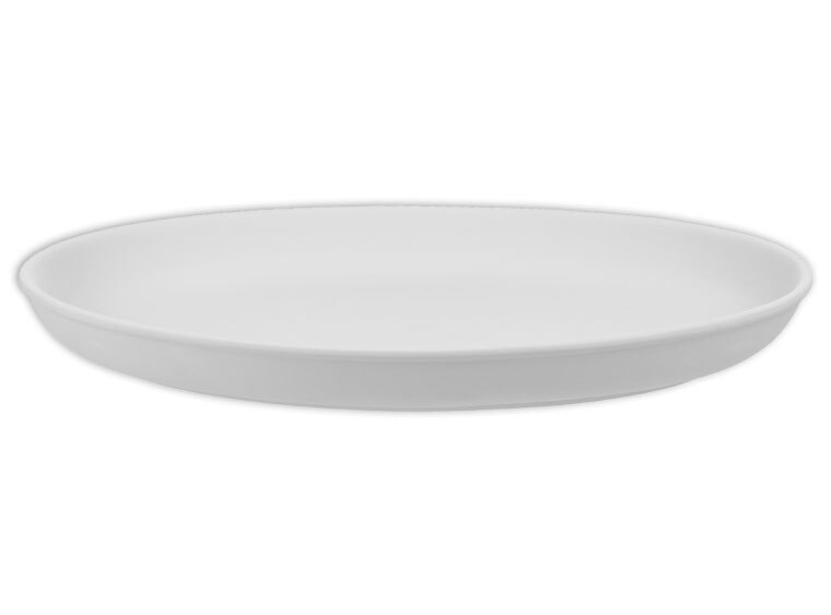 Bisque Large Coupe Oval Platter (Case of 4)