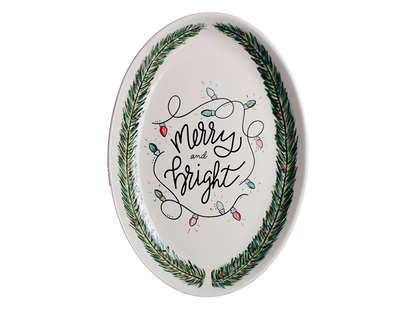Bisque XL Coupe Oval Platter (Case of 2)