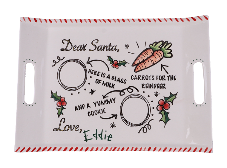Bisque Modern Serving Tray (Case of 4)