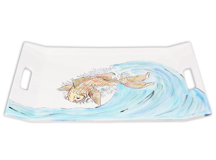 Bisque Modern Serving Tray (Case of 4)