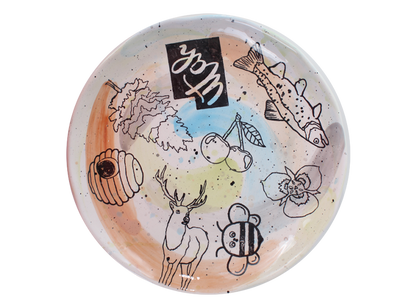 Bisque Basal Dinner Plate (Case of 4)