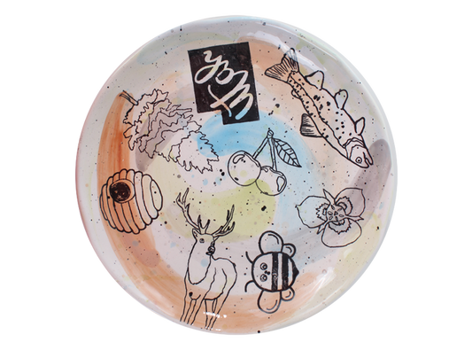 Bisque Basal Dinner Plate (Case of 4)