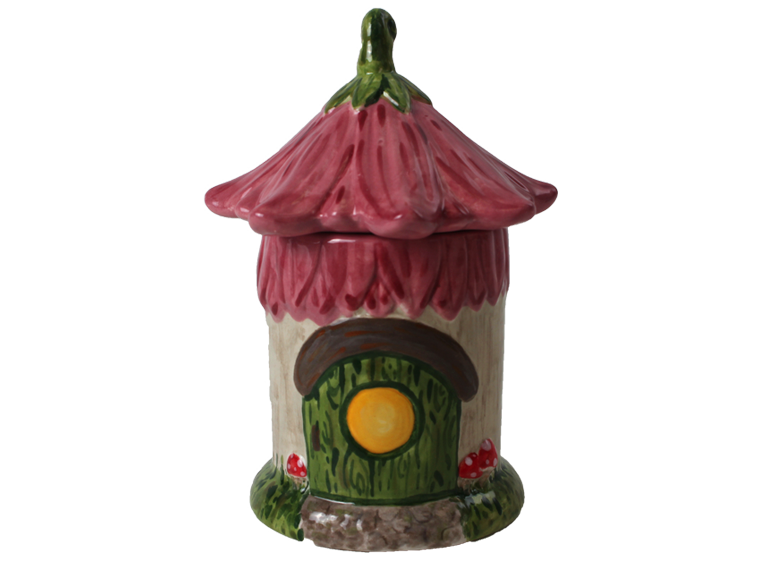 Bisque Petite Fairy House Box (Case of 6)