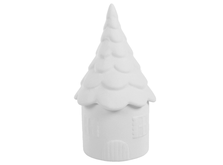 Bisque Fancy Fairy House Box (Case of 6)