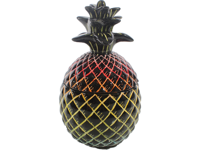 Bisque Pineapple Jar (Case of 4)