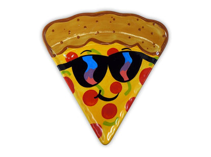 Bisque Pizza Slice Dish (Case of 6)