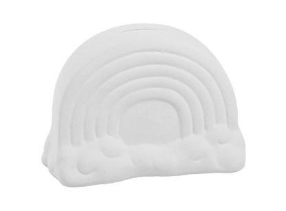 Bisque Rainbow Bank (Case of 6)