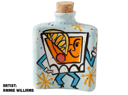 Bisque Flask (Case of 12)