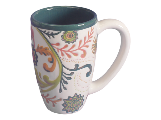 Bisque Baroque Mug (Case of 4)