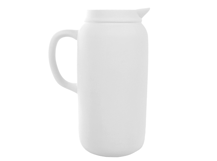 Bisque Mason Jar Pitcher (Case of 2)