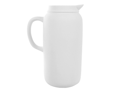 Bisque Mason Jar Pitcher (Case of 2)