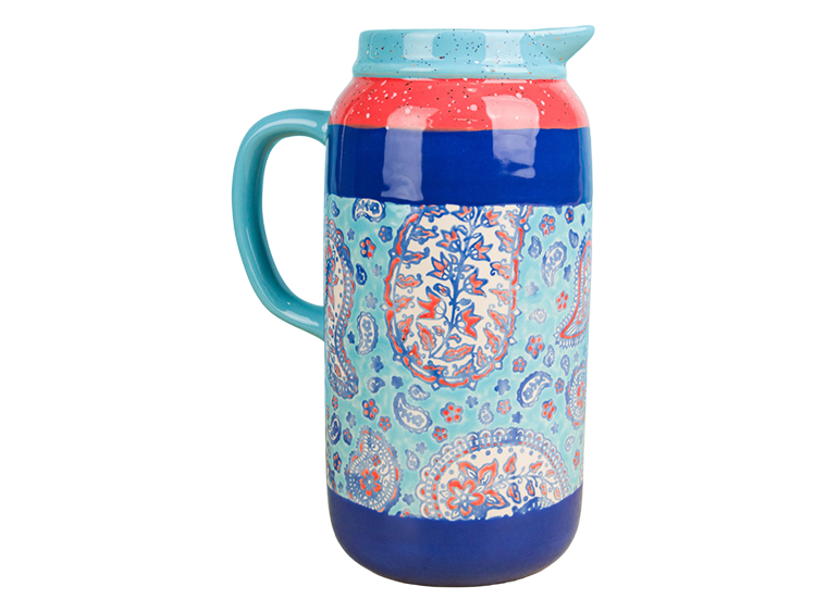 Bisque Mason Jar Pitcher (Case of 2)