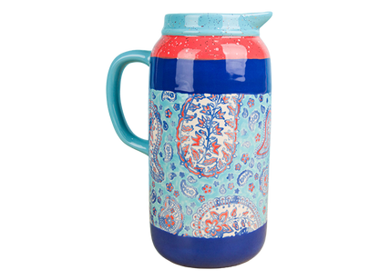 Bisque Mason Jar Pitcher (Case of 2)