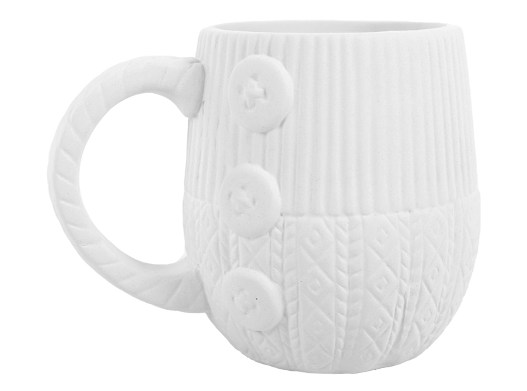 Bisque Knit Mug (Case of 4)