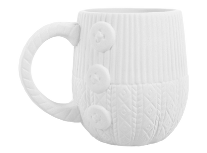 Bisque Knit Mug (Case of 4)