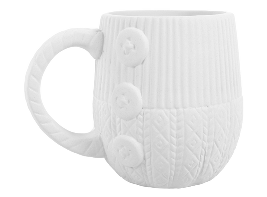 Bisque Knit Mug (Case of 4)