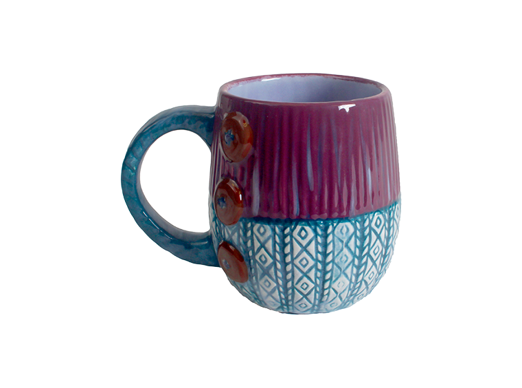 Bisque Knit Mug (Case of 4)