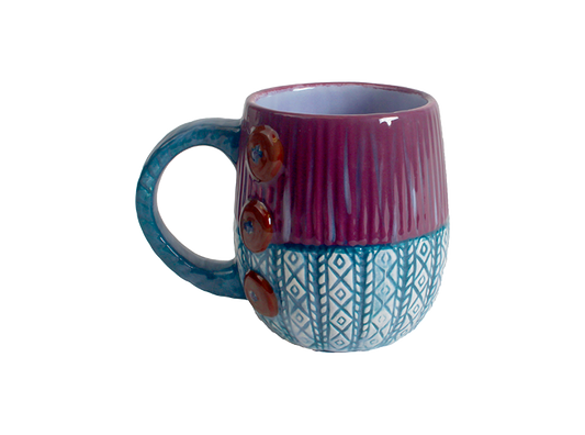 Bisque Knit Mug (Case of 4)