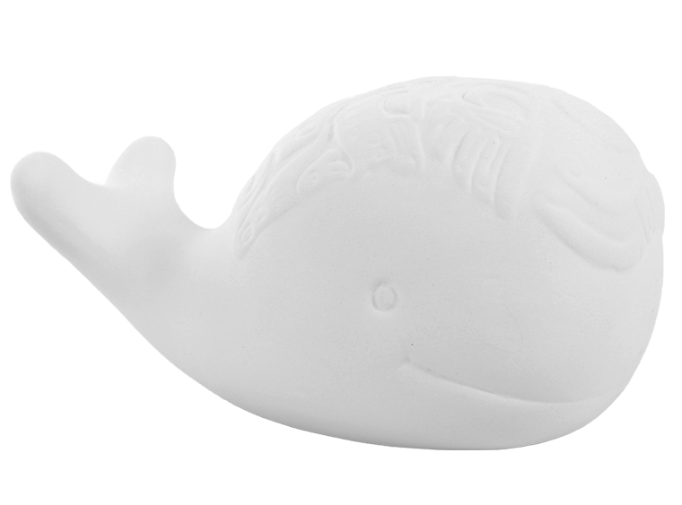 Bisque Baroque Whale (Case of 4)