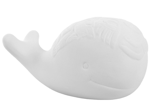 Bisque Baroque Whale (Case of 4)