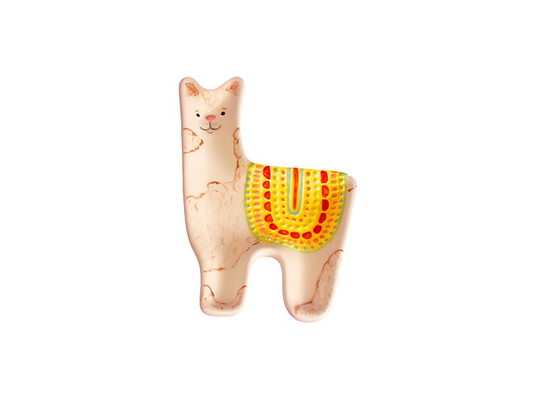 Bisque Llama Dish (Case of 12)