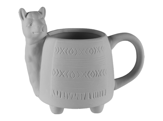 Bisque Reggie The Llama Mug (Case of 4)