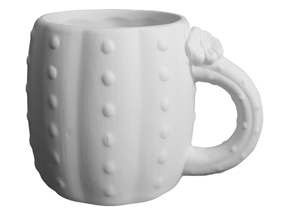 Bisque Ferocactus Mug (Case of 6)