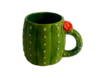 Bisque Ferocactus Mug (Case of 6)