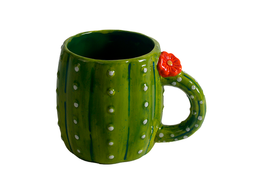 Bisque Ferocactus Mug (Case of 6)