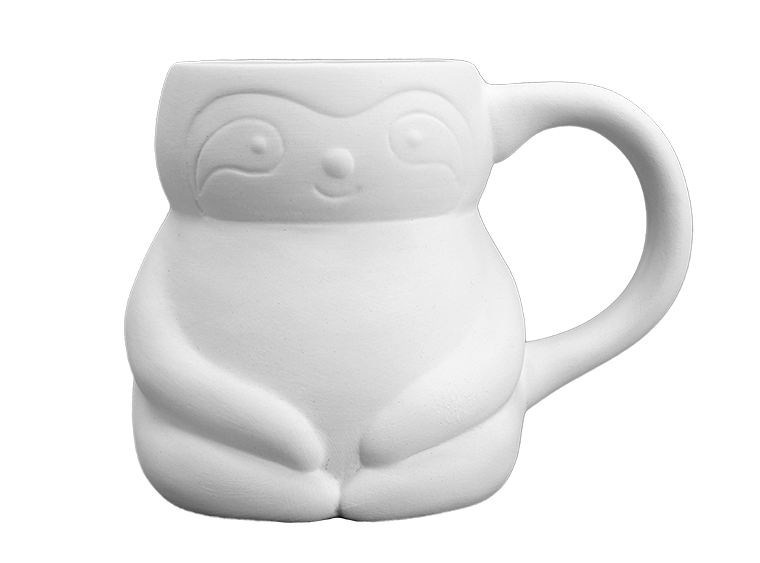 Bisque Get Sippin' Sloth Mug (Case of 6)