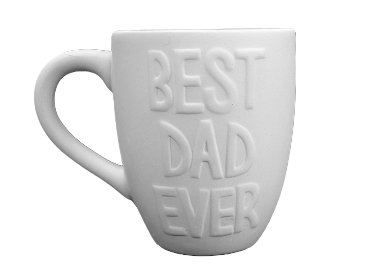 Bisque No, My Dad's The Best Mug (Case of 6)