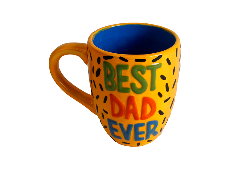 Bisque No, My Dad's The Best Mug (Case of 6)