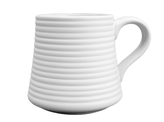 Bisque Coiled Bell Mug (Case of 4)