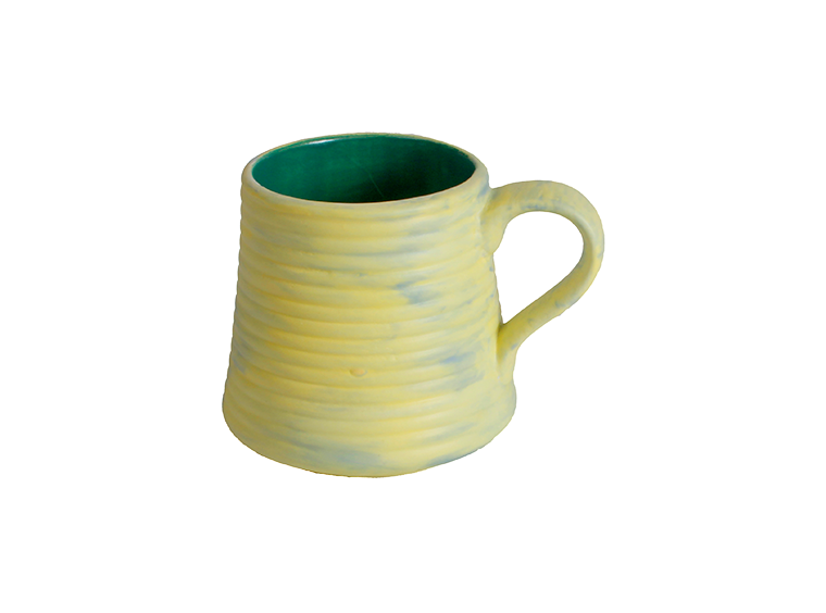 Bisque Coiled Bell Mug (Case of 4)
