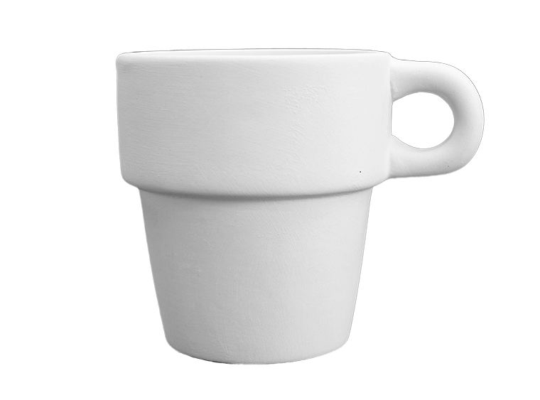 Bisque Stacker Mug (Case of 6)