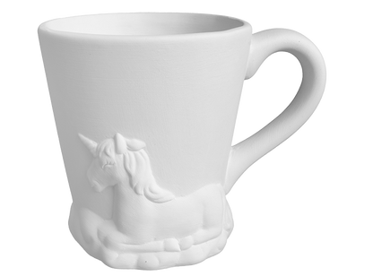 Bisque Graceful Unicorn Mug (Case of 4)