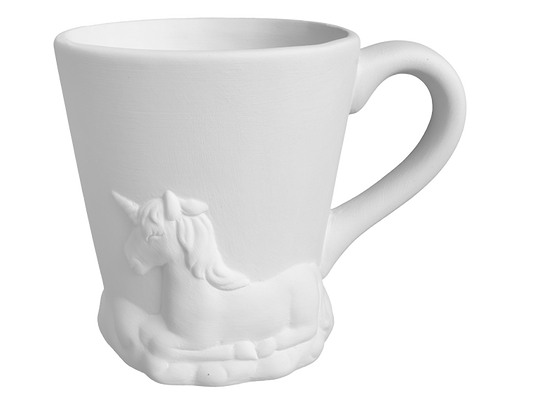 Bisque Graceful Unicorn Mug (Case of 4)