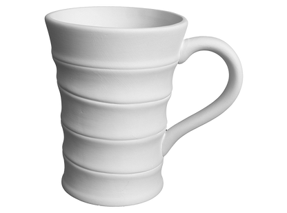 Bisque Spiraled Mug (Case of 4)