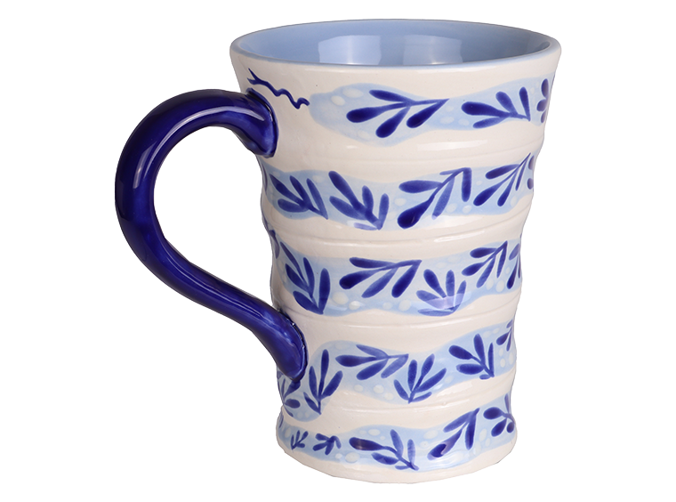 Bisque Spiraled Mug (Case of 4)
