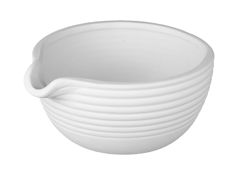 Bisque Medium Pour Bowl (Case of 4)