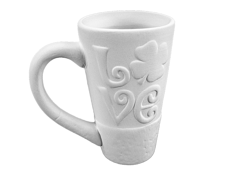 Bisque Lucky Love Mug (Case of 6)