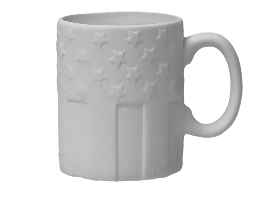 Bisque Stars And Stripes Mug (Case of 6)