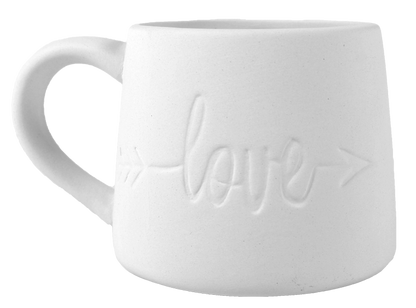 Bisque Uptown Love Mug (Case of 6)